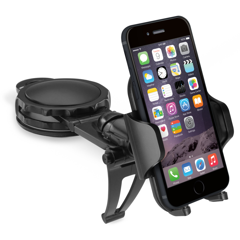 Macally Dashboard And Windshield Suction Cup Magnetic Phone Mount Holder  With Extendable Arm : Target
